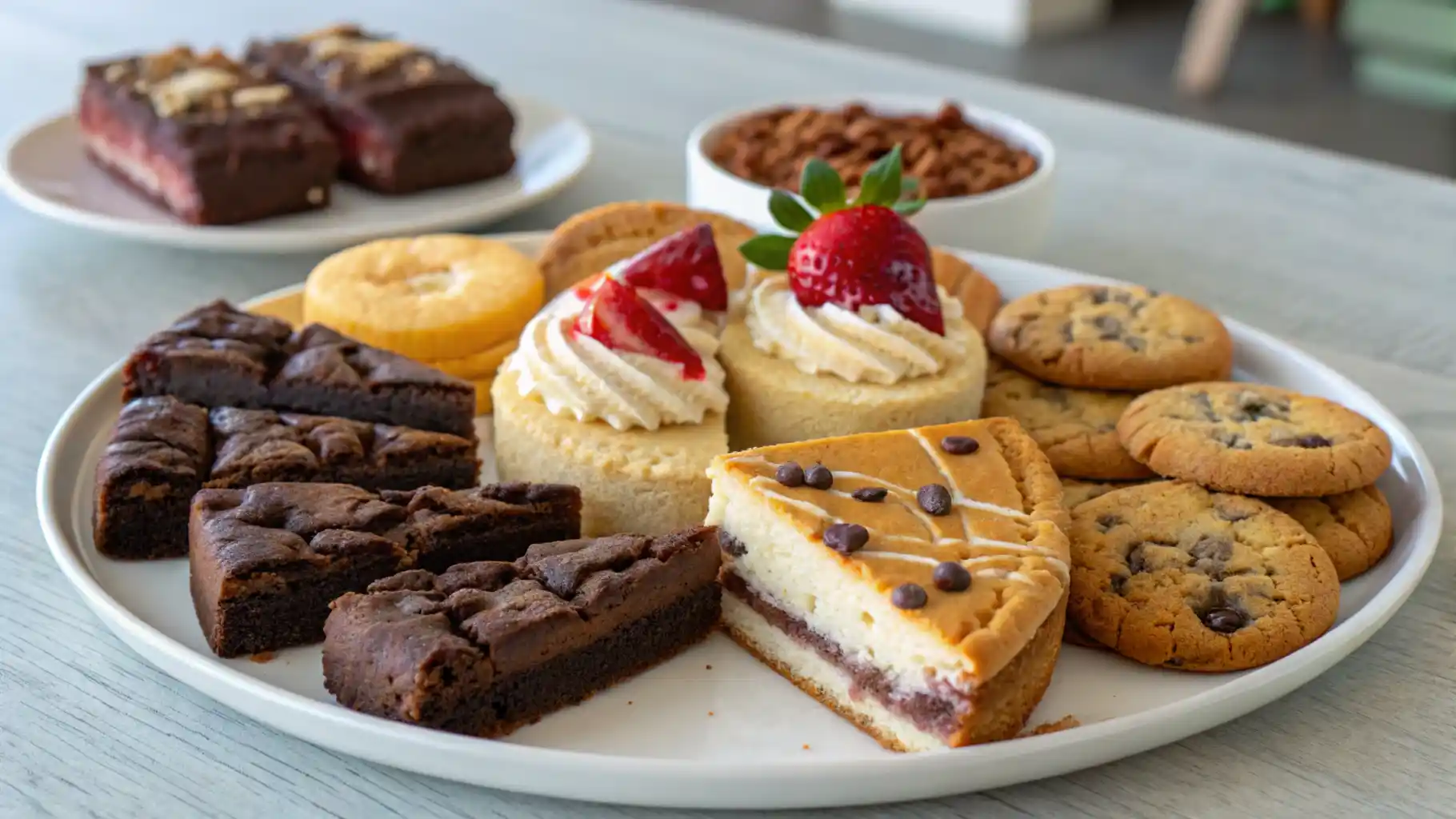 Easy gluten-free desserts platter