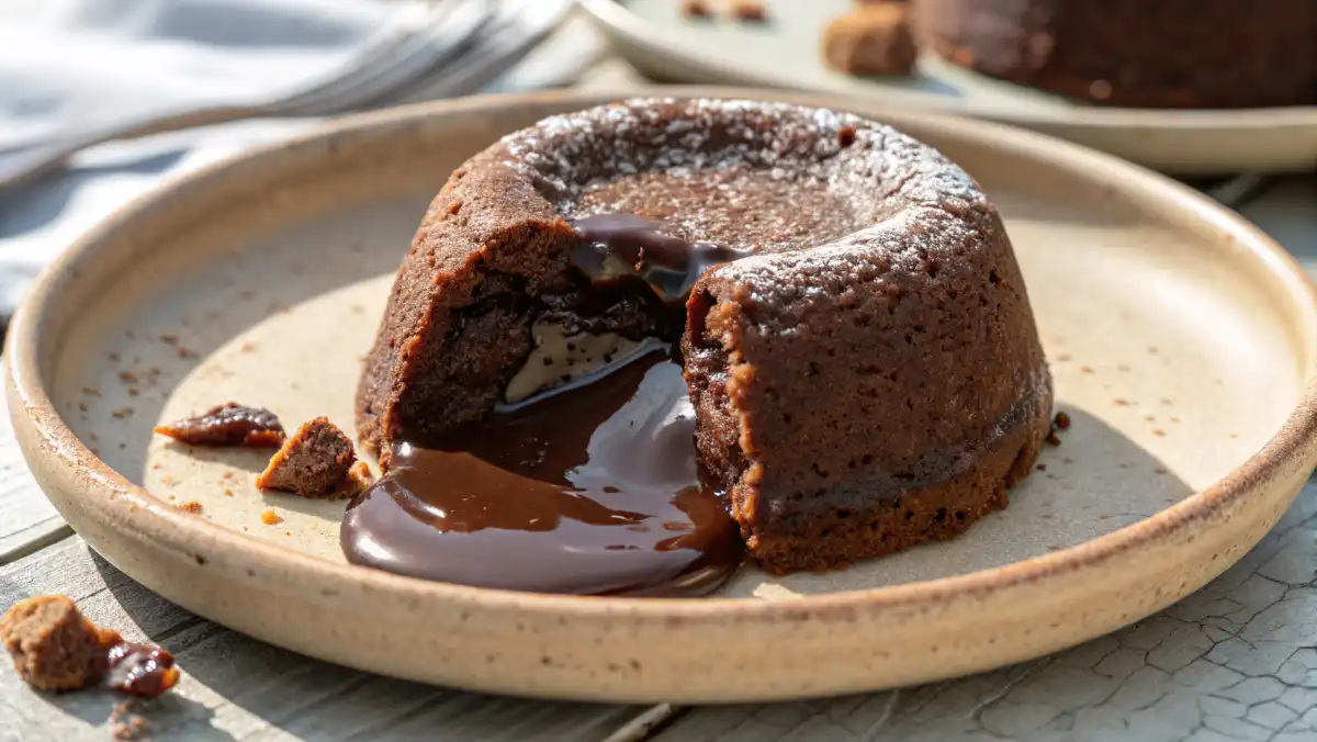 Chocolate Lava Cake close-up